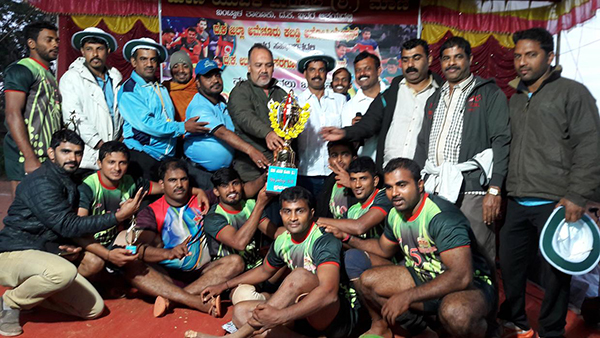 ತ್ರಿವಳಿ ಜಿಲ್ಲಾಮಟ್ಟದ ಕಬಡ್ಡಿ ಪಂದ್ಯಾವಳಿ